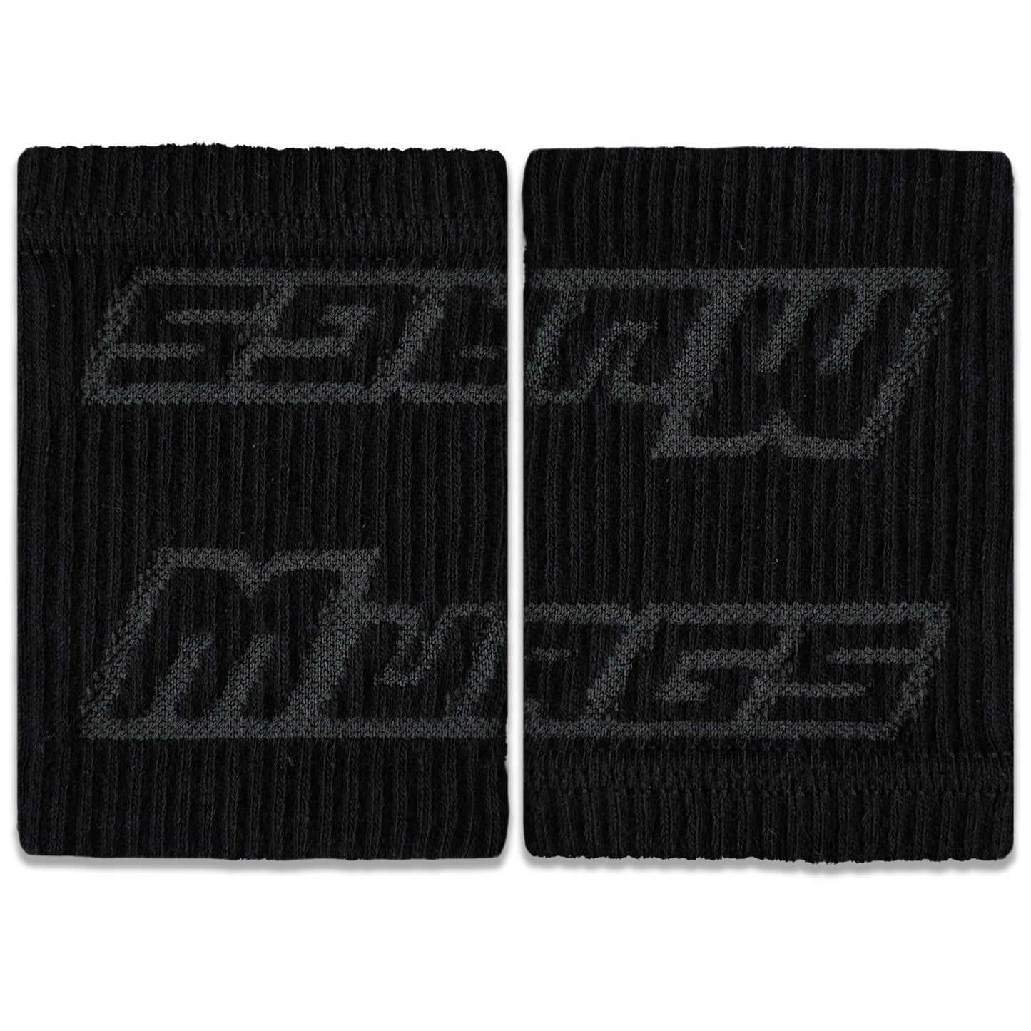 Wristbands - Black and Grey (Pair)-0