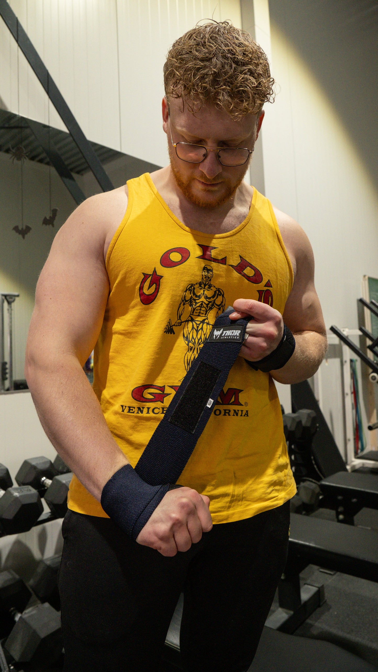 Wrist Wraps | Viking Blue | 60cm | Thor Athletics-2