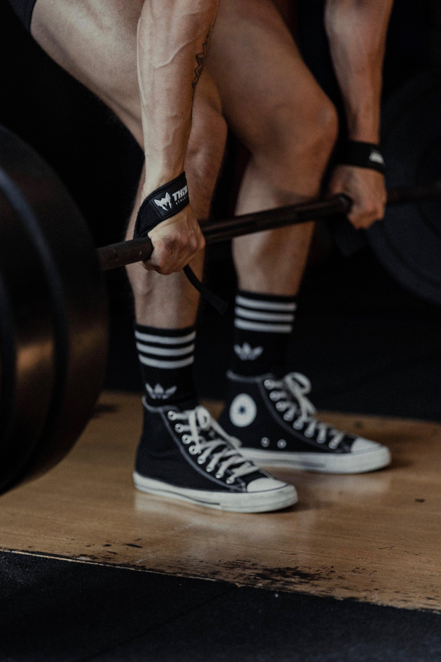 Lifting Straps | Zwart | Thor Athletics-1