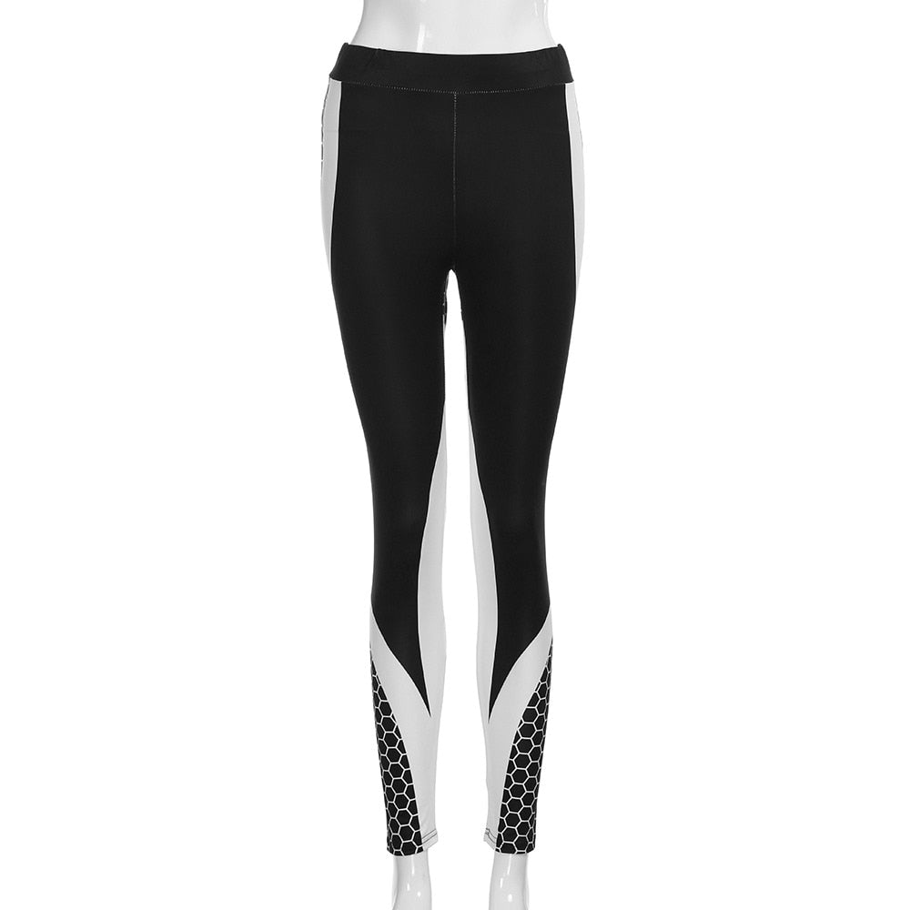 Leggings sport women fitness 3D Print Yoga Skinny Workout Gym Leggings Sports Training Cropped Pants workout leggings-3