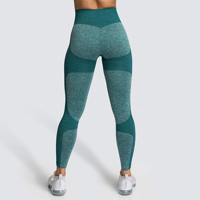 Lycra Seamless Yoga Set Women Fitness Bra Top Sportswear Woman Gym Leggings Push Up Strappy Sexy Sports Suits workout set-7