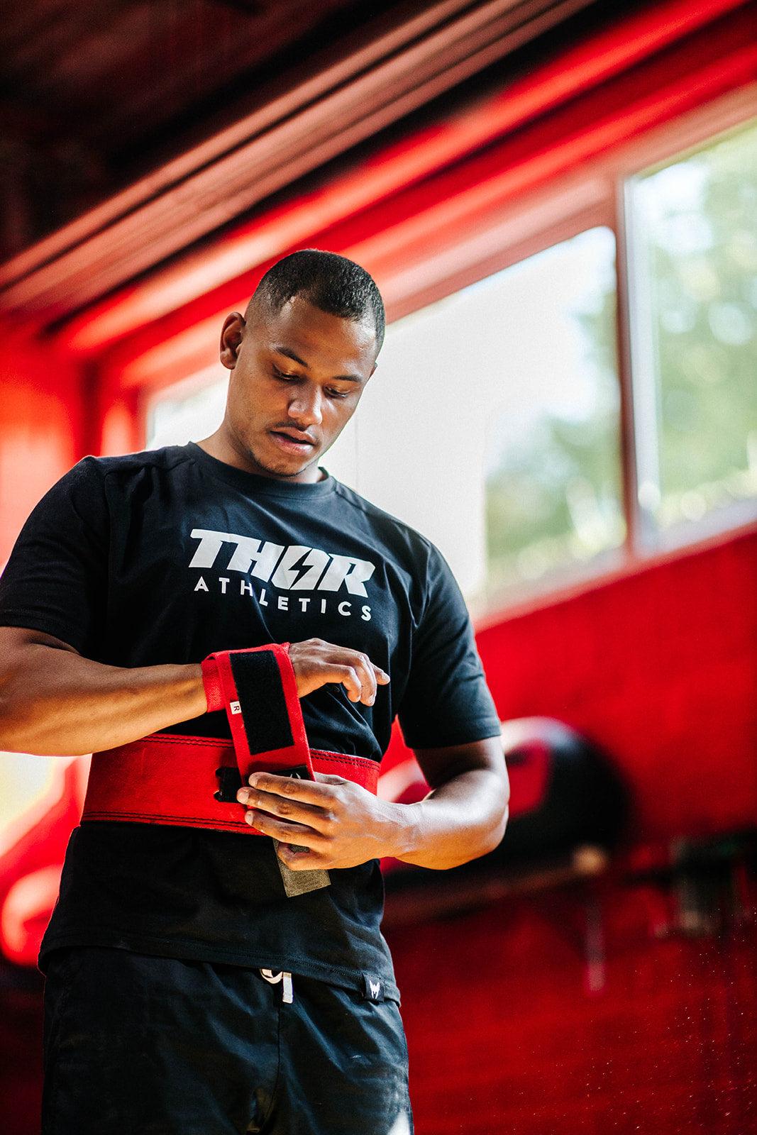 Wrist Wraps | Rood | 60cm | Thor Athletics-2