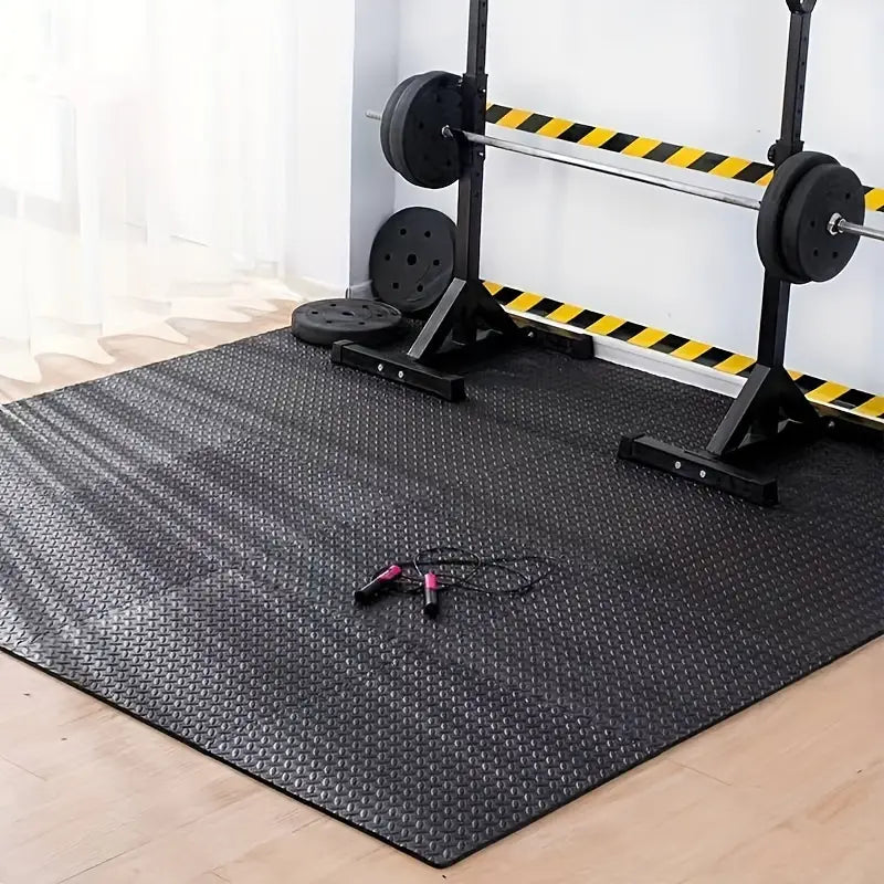 10pcs EVA Splicing Fitness Mats - Soft, Solid Color, Non-Slip, Waterproof-1