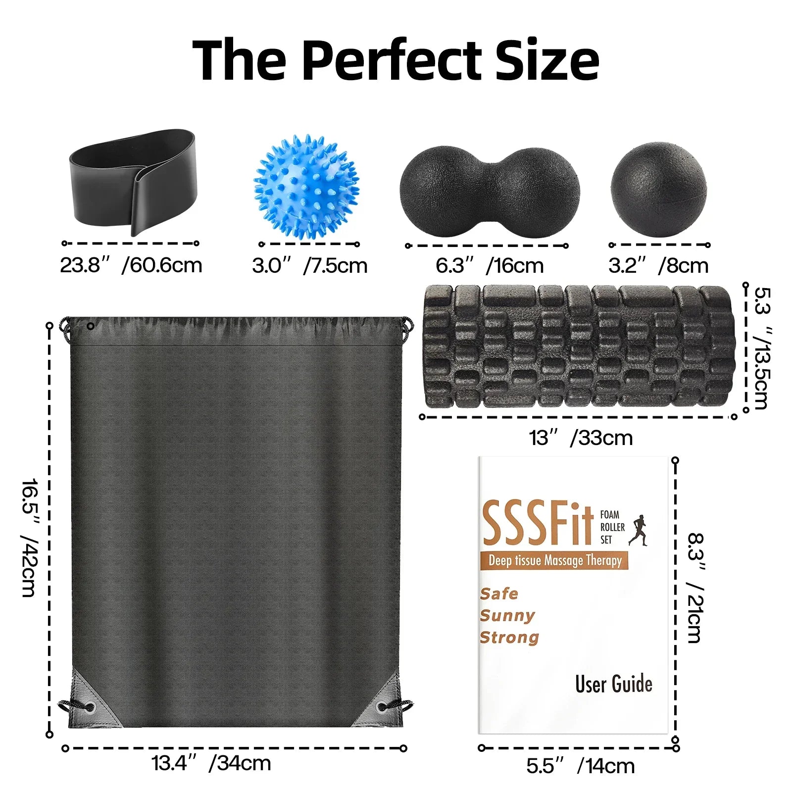 7-in-1 Foam Roller Set for Yoga and Pain Relief-1