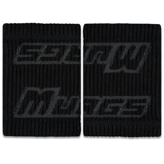 Wristbands - Black and Grey (Pair)-0