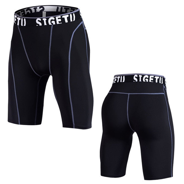 High Elastic GYM Shorts Men Dry Fit Running Shorts Football Phone Pocket Design Fitness Sport Shorts Workout Short Leggings-8