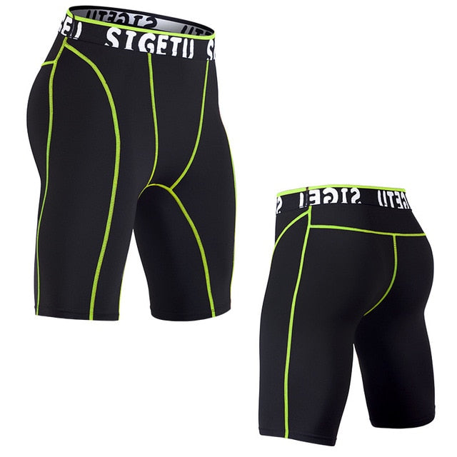 High Elastic GYM Shorts Men Dry Fit Running Shorts Football Phone Pocket Design Fitness Sport Shorts Workout Short Leggings-9