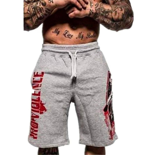 Mens summer fitness camouflage shorts fashion Casual Calf-Length Sweatpants male Joggers Workout Cotton Brand Short Trousers-10