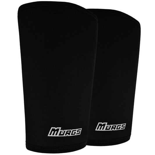 V3 7mm Knee Sleeves - Black (Pair)-0