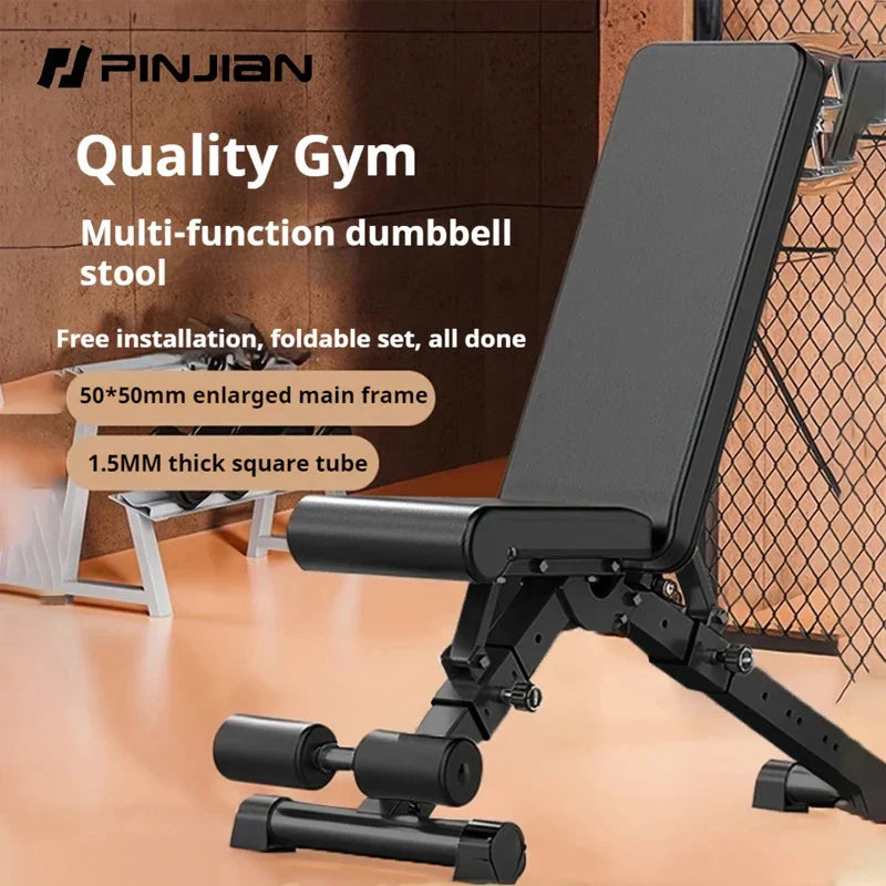 Foldable Multi-Function Dumbbell Bench Set-4