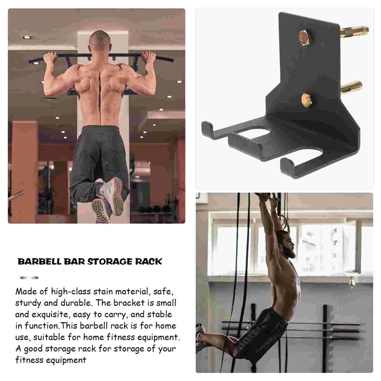 Wall Mounted Barbell Storage-1