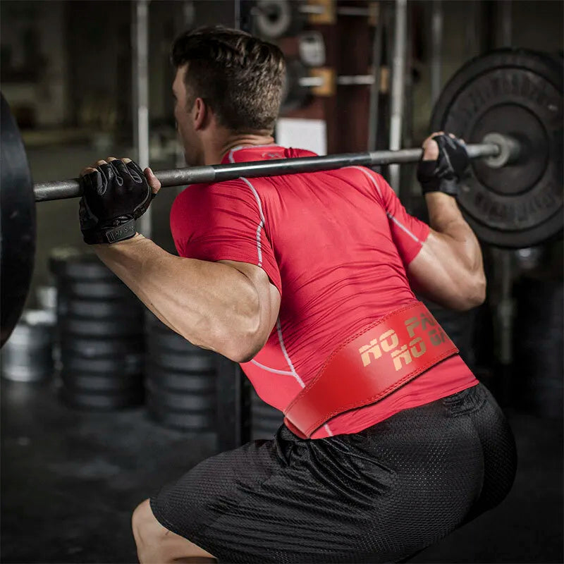 Gym Weight Lifting Belt for Powerlifting, Squats, and Bodybuilding-2