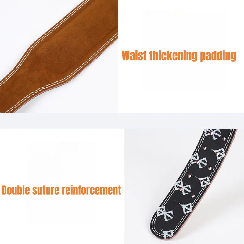 Weightlifting Waist Belt - Fitness Squatting Support for Men and Women-2