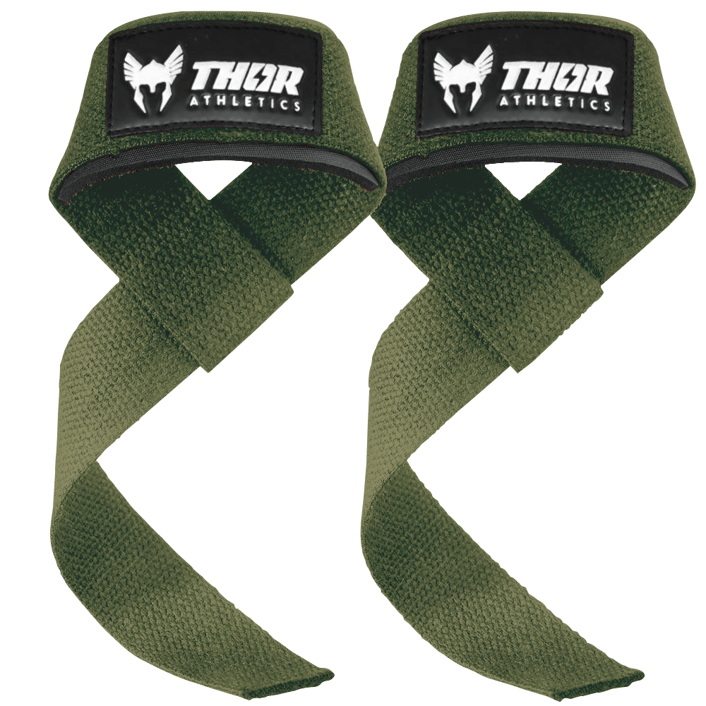 Lifting Straps | Army Green | Thor Athletics-2