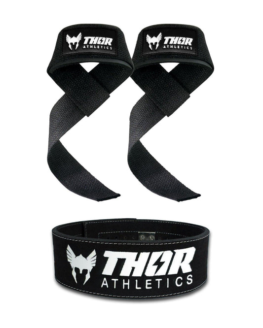 Lifting Belt + Lifting Straps-0