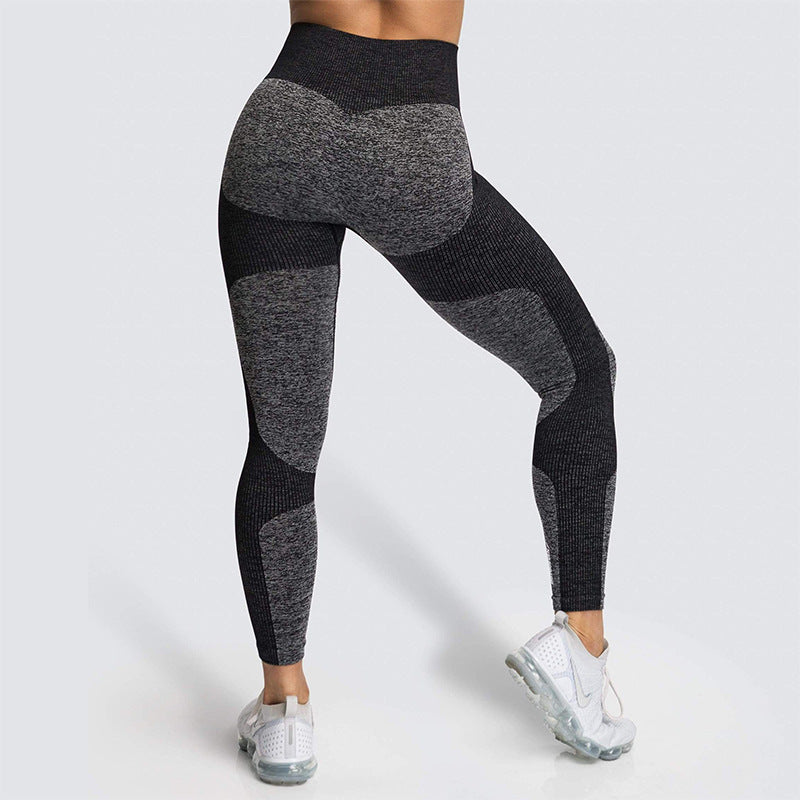 Lycra Seamless Yoga Set Women Fitness Bra Top Sportswear Woman Gym Leggings Push Up Strappy Sexy Sports Suits workout set-5