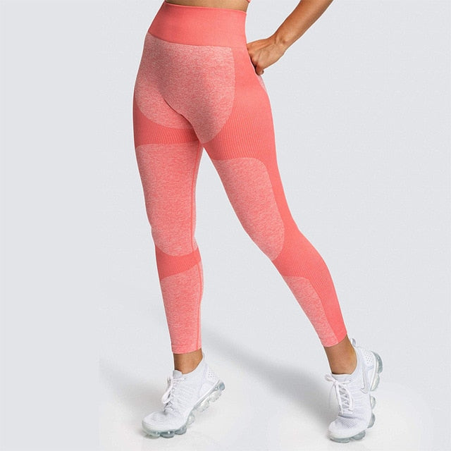 Lycra Seamless Yoga Set Women Fitness Bra Top Sportswear Woman Gym Leggings Push Up Strappy Sexy Sports Suits workout set-15