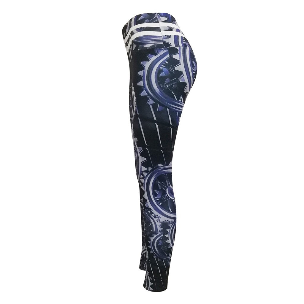 Leggings sport women fitness Print High Waist Leggings Fitness Sports Running Yoga Athletic Pants sport leggings-1