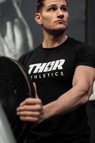 T-shirt Divinity | Zwart | Thor Athletics-0
