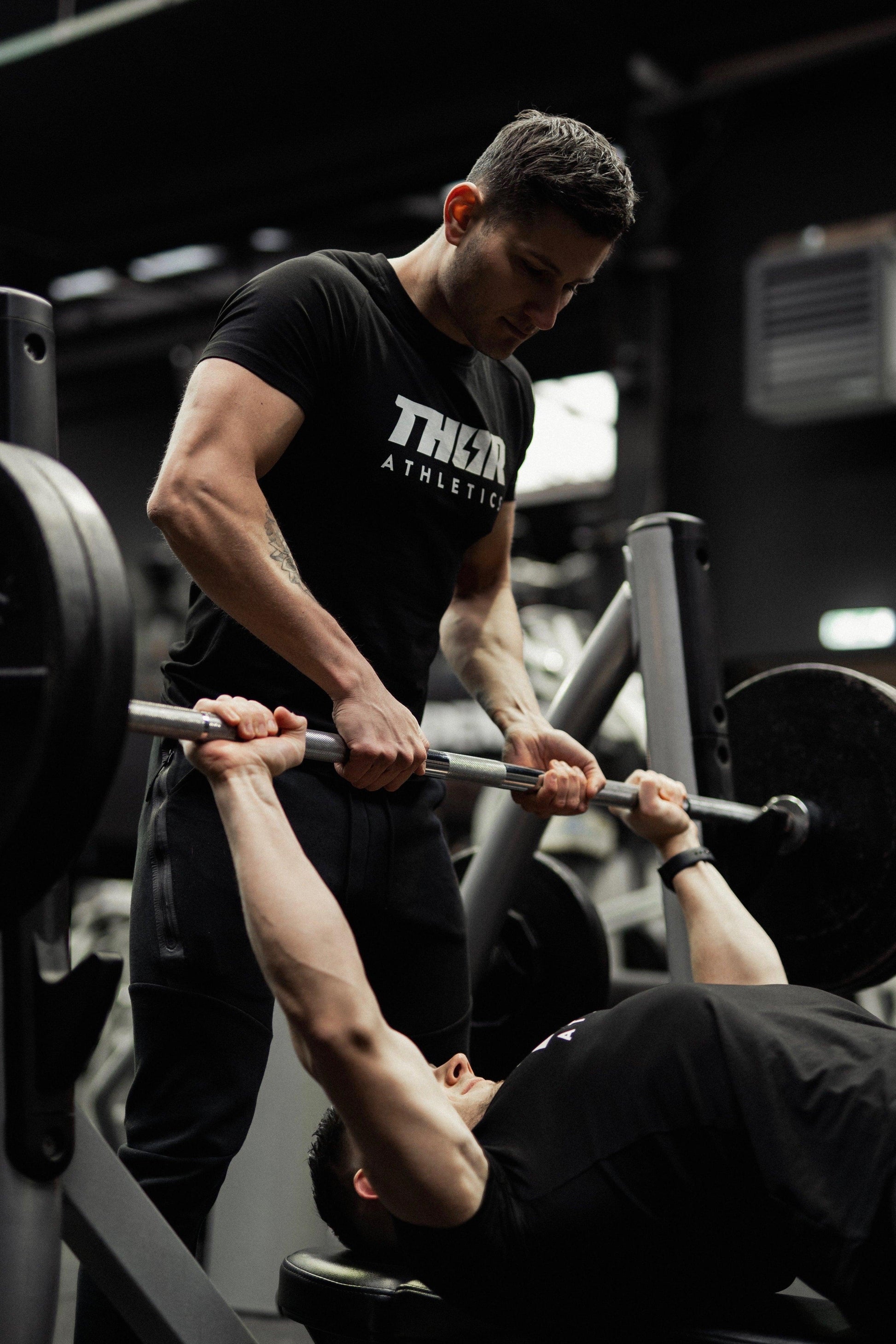 T-shirt Divinity | Zwart | Thor Athletics-2